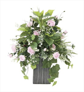 光触媒 光の楽園 パリスピンク 837A220約 幅50×奥行40×高さ63cm人工観葉植物 造花 フェイクグリーン フェイクフラワー フラワーアレンジメント おしゃれ インテリア 卓上