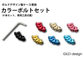 【マラソン中P3倍！4日20時から】ギルドデザイン カラーボルトSETトルクス穴タイプ