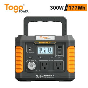 Togo Power |[^ud 300W _S`E 177wh/55200mAh É S ~dr y |[^uobe[ g PSEF AEghA ̓ v[g d΍ Ԓ Lv hLED