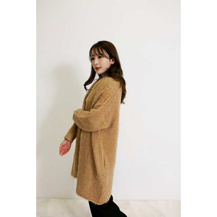 楽天市場】【SALE】カーディガン レディース 秋冬 アルパカ ファー  