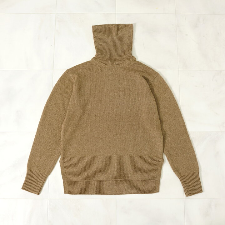 楽天市場】キャメル100% ニット レディース 冬 タートルネック 