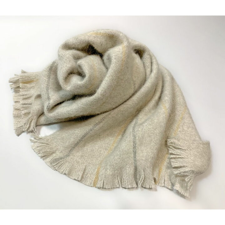楽天市場】【SALE】マフラー ストール ブルーフォックス 100% カシミヤ  