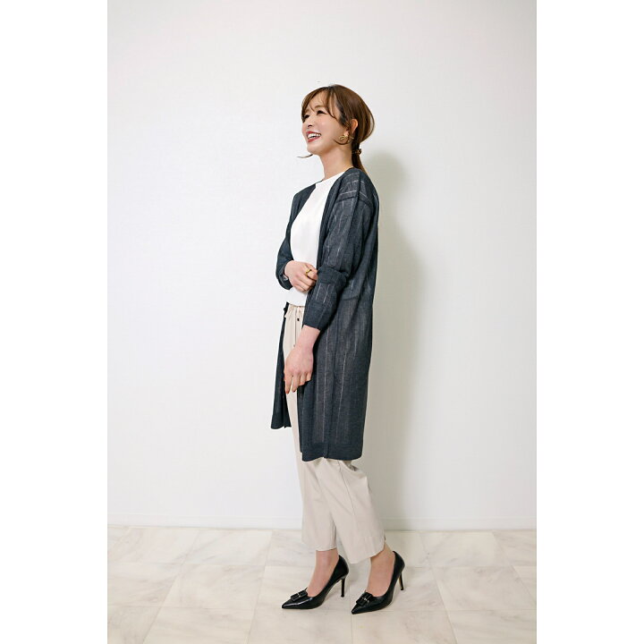 楽天市場 残り僅か 在庫一掃 楽天1位 Uv カーディガン ロング 長袖 春 夏 秋 ボタン 釦 Uvカット レディース オフィス サマーニット カーディガン 針抜き 薄手 紫外線 きれいめ シンプル ベージュ グレー ネイビー ブラック Rapastel Sj Online Store