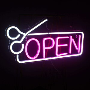 �l�I���T�C�� �uOpen �v USB���d NEON SIGN �l�I���� �L���p �w�A�T�����Ŕ� �f�B�X�v���C �J�t�F �i���X �C���e���A �z�[���f�R���[�V���� �M�t�g ��y�� �ȃG�l �������� �v���[���g �N���u �o