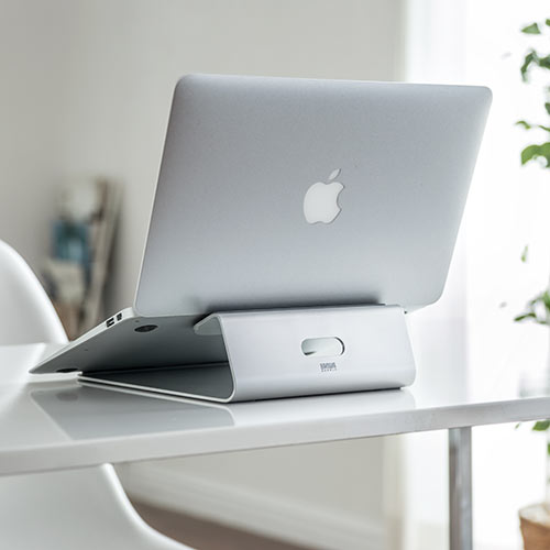 アルミ ノートパソコンスタンド MacBook 秀逸 スタンド 評価 200-STN024S 11～15インチ対応