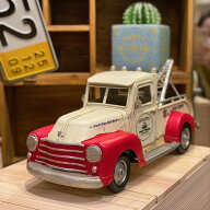 ブリキカー 43041 トラック 牽引車 レッカー車 けん引 はたらく車 ブリキ おもちゃ 自転車 アンティーク …