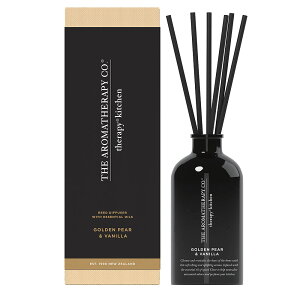 Therapy Kitchen �Z���s�[�L�b�`�� Essential Oil Diffuser �G�b�Z���V�����I�C�� �f�B�t���[�U�[(���[�h�f�B�t���[�U�[) GOLDEN PEAR �� VANILLA �S�[���f���y�A���o�j���y���[�h�f�B�t���[�U�[�z�y���[��