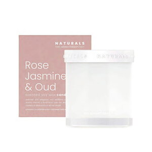 Naturals �i�`�������Y Candle �L�����h�� Rose Jasmine��Oud ���[�Y�W���X�~�����E�[�h�y�t���O�����X�L�����h���z�y���[���t���O�����X�z�y�A���}�z�y�F���܁z�y���ցz�y�����z