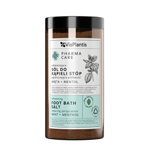 VisPlantis BXveBX PHARMA CARE t@[}PA FOOT BATH SALT tbgoX\g MINT + MENTHOL