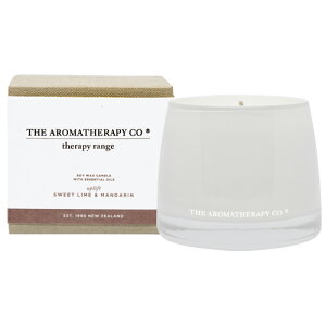 Therapy Range �Z���s�[�����W Essential Oil Soy Wax Candle �G�b�Z���V�����I�C�� �\�C���b�N�X�L�����h�� Sweet Lime & Mandarin �X�C�[�g���C��&�}���_���� Uplift(�A�b�v���t�g/�㏸)�y�W�t���z�y���[���t��