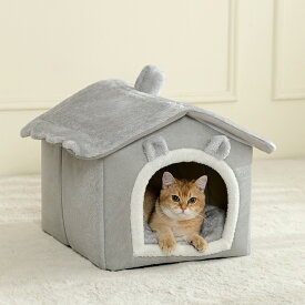 ペットハウス 犬 猫 洗える 取り外し可能 折りたたみ 小型犬 子犬 ソファ用 ペット寝具 キャットハウス ドッグハウス ペット用品 家庭用 お手入れ便利 デイリー