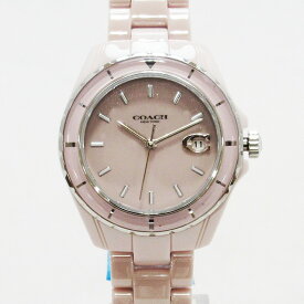 COACHコーチ Preston プレストン ブラッシュセラミック 腕時計 レディース クォーツ 14503806【新品】