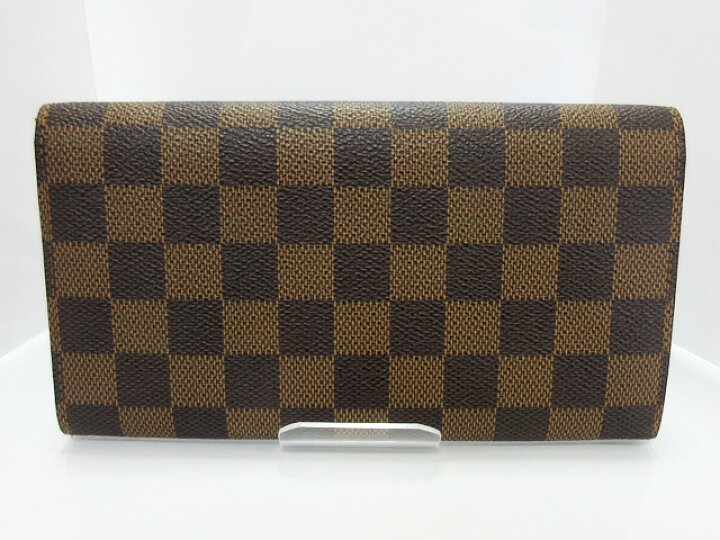 楽天市場】ルイヴィトン LOUISVUITTON ダミエ ポルトフォイユ・サラ 長  
