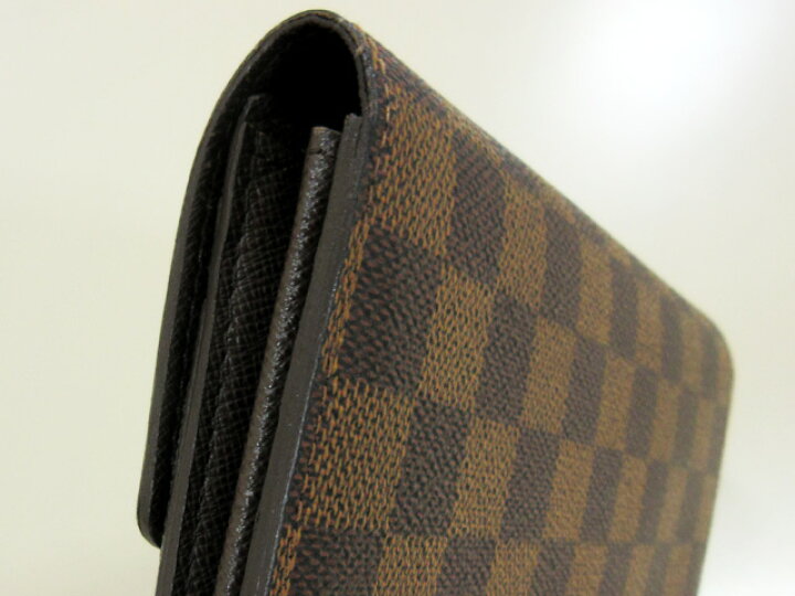 楽天市場】ルイヴィトン LOUISVUITTON ダミエ ポルトフォイユ・サラ 長  