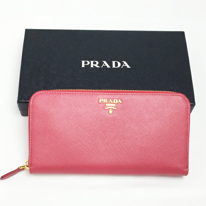 楽天市場】プラダ PRADA 長財布 ラウンドファスナー 1ML506 レディース 