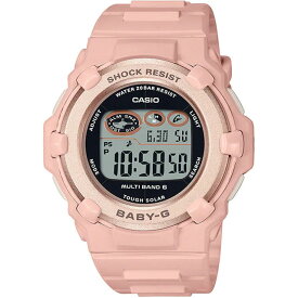 【カシオ】BABY-G ベビージー 電波ソーラー 腕時計 レディース ラウンドフェイス デジタルモデル　BGR-3003NC-4JF【新品】