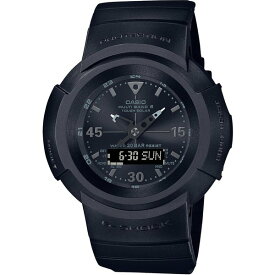 【カシオ】G-SHOCK 腕時計 メンズ 復刻モデル オールブラック ソーラー電波 マルチバンド6 AWG-M520BB-1AJF【新品】