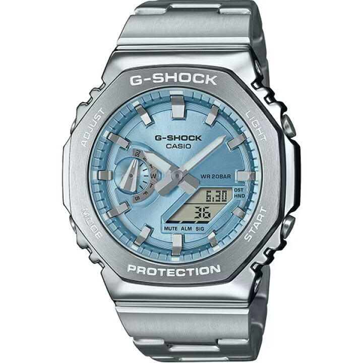 楽天市場】G-SHOCK カシオ 腕時計 メンズ 2100シリーズ アイスブルー 