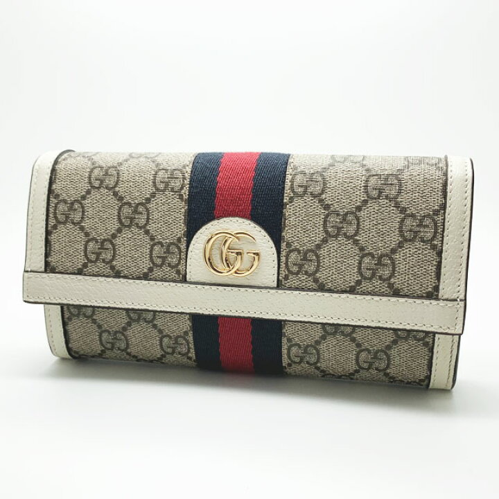 楽天市場】グッチ GUCCI 財布 長財布 オフィディア レディース 