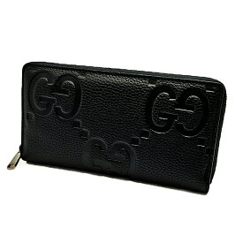 グッチ GUCCI 財布 ラウンドファスナー長財布 メンズ GG JUMBO LEATH 739484 AABYO 1000 【新品】
