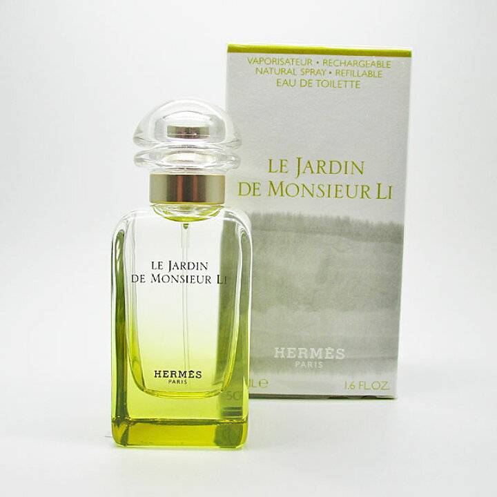 楽天市場】エルメス 李氏の庭 オードトワレ 50ml : サンワワールド 