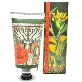 イングリッシュソープカンパニー ラグジュアリーキューガーデン　ハンドクリーム 　ベルガモット＆ジンジャー English Soap CompanyLuxury Hand Cream