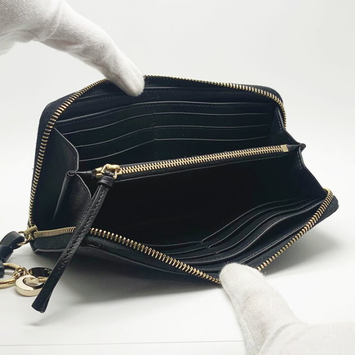 楽天市場】クロエ Chloe レディース ラウンドファスナー長財布  