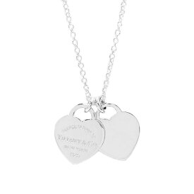 ティファニー TIFFANY&CO. ネックレス RTTミニダブルハートペンダント シルバー 22309307【新品】