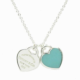 ティファニー TIFFANY＆CO. ネックレス RTT ティファニーブルー ミニダブルハート タグ ペンダント 27125107【新品】