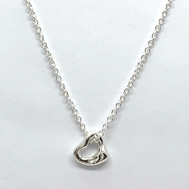 ティファニー ネックレス TIFFANY＆Co. エルサ・ペレッティ オープンハート 7mm シルバー ペンダント 73368812【新品】