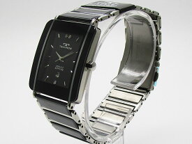 【テクノス】腕時計 メンズ セラミック クォーツ TSM903TB【新品】