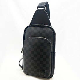 【新品】ルイヴィトン (LOUIS VUITTON) メンズ アヴェニュー・スリングバッグ ボディバッグ ダミエ・グラフィット N45302