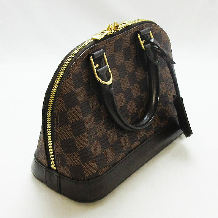 楽天市場】ルイヴィトン LOUIS VUITTON ダミエ アルマ BB ハンドバッグ 