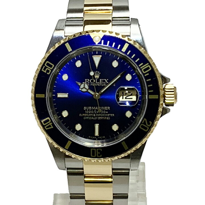 楽天市場】【ロレックス】ROLEX サブマリーナコンビ ブルー メンズ 