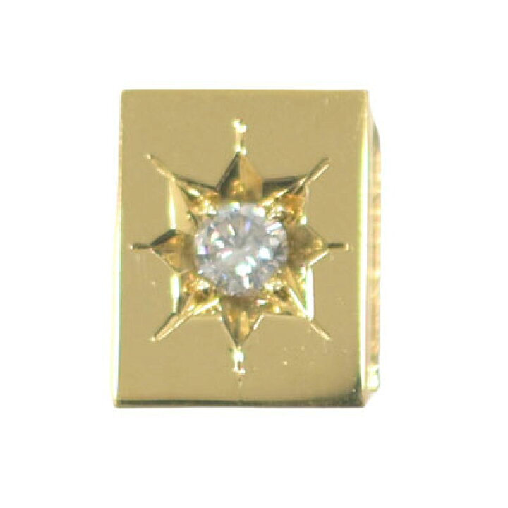 楽天市場】K18 ペンダント ネックレストップ 喜平 ダイヤ0.1ct 