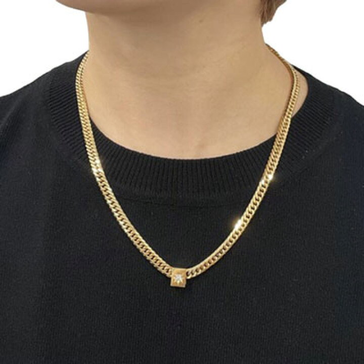 楽天市場】K18 ペンダント ネックレストップ 喜平 ダイヤ0.1ct  