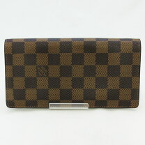 楽天市場】ルイヴィトン 長財布 ダミエ ポルトフォイユ・ブラザ n60017 