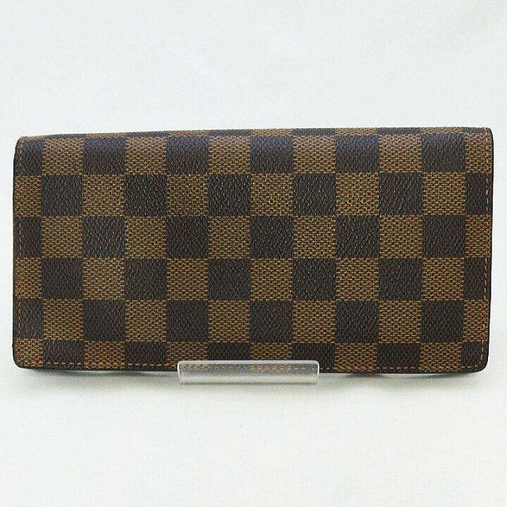 楽天市場】ルイヴィトン LOUISVUITTON ダミエ ポルトフォイユ・ブラザ 