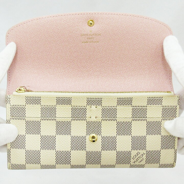 楽天市場】ルイヴィトン LOUISVUITTON ダミエ アズール ポルトフォイユ  