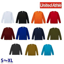 UnitedAthle ユナイテッドアスレ/5089-01/4.7オンス ドライシルキータッチ ロングスリーブ Tシャツ(ローブリード) SからXL SALEセール 23A