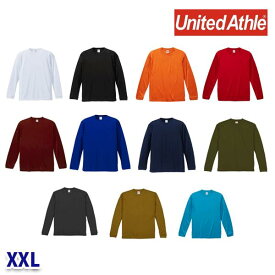UnitedAthle ユナイテッドアスレ/5089-01/4.7オンス ドライシルキータッチ ロングスリーブ Tシャツ(ローブリード) XXL SALEセール 23A