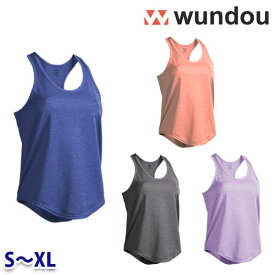 WUNDOU P880 ウィメンズフィットネスストレッチタンクトップ〔SからXL〕 SALEセール22aw☆別料金で刺繍・プリントもできます