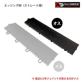 エッジング材・ストレート オス【RaceDeck(R) ガレージフロア専用】