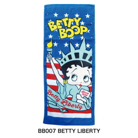 【メール便可】ベティ タオル TOWEL BETTY BB007 BETTY LIBERTY(タオル 80×34cm 綿100％)