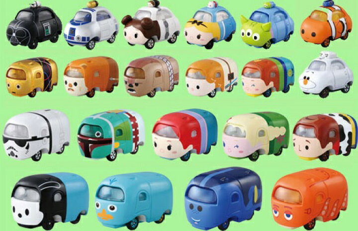 楽天市場 トミカ ディズニーキャラクター ツムツム福袋 3個セット おもちゃの三洋堂