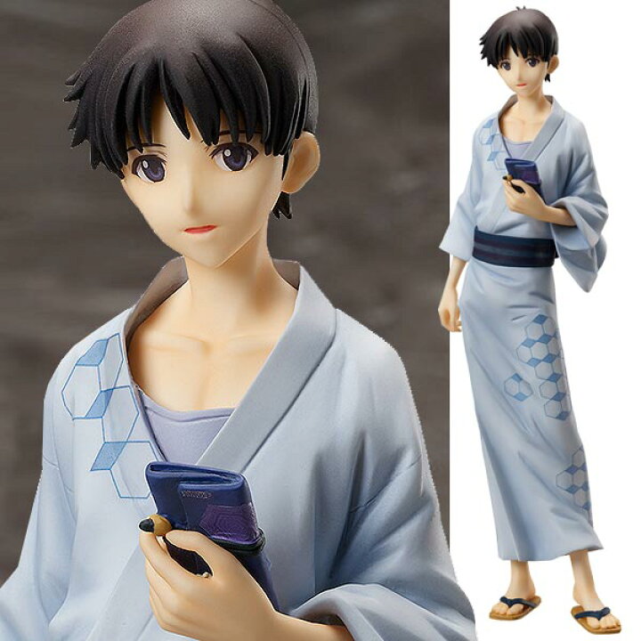 楽天市場】ヱヴァンゲリヲン新劇場版 碇シンジ 浴衣Ver. 1/8 完成品 