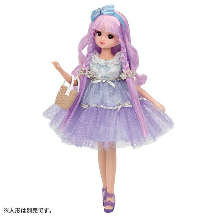 楽天市場】【メール便可】リカちゃん にじキュンカール ドレスセット 