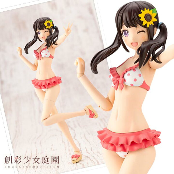 楽天市場】創彩少女庭園 結城まどか[水着] 1/10 プラモデル : おもちゃ 
