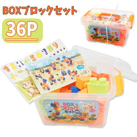 【楽天スーパーセール限定価格】BOXブロックセット 36P