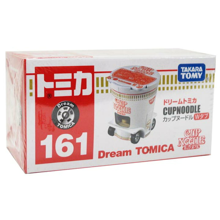 楽天市場】ドリームトミカ No.161 カップヌードル Wタブ : おもちゃの  
